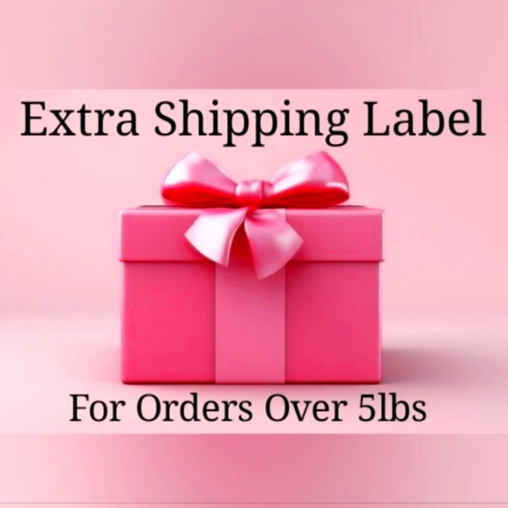 Shipping Label for Bundles Over 5lbs